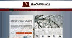 Desktop Screenshot of escaengineers.com